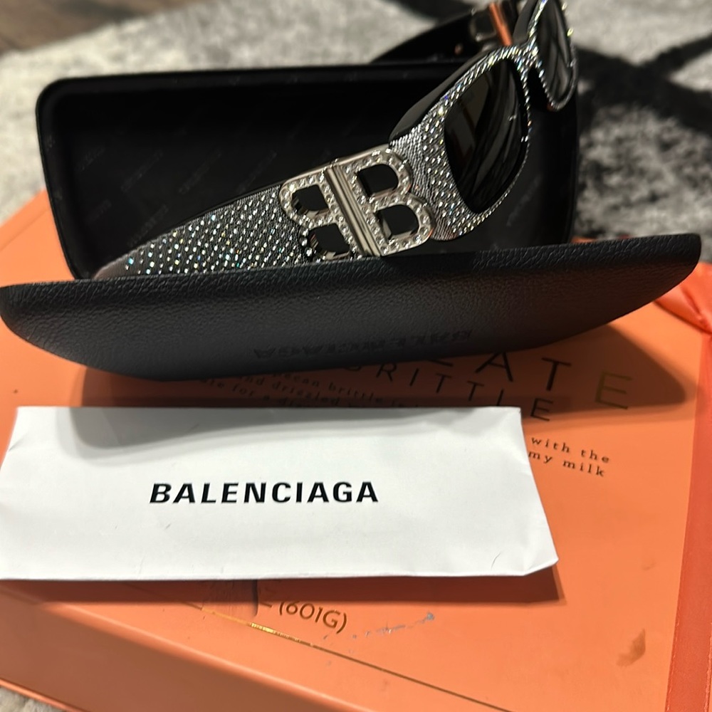 Authentic Balenciaga Bling Sunglass